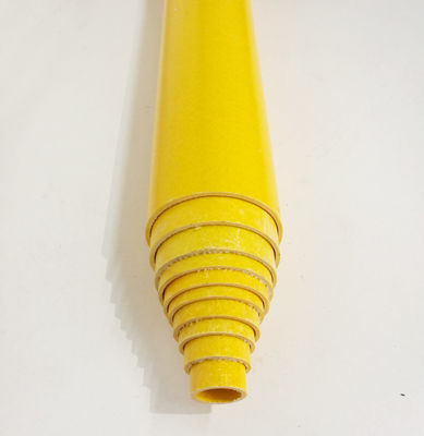 Lichte geïsoleerde glasvezel GRP FRP-buis voor telescopische palen Lengte 1m tot 11,6m