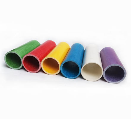 Lichte geïsoleerde glasvezel GRP FRP-buis voor telescopische palen Lengte 1m tot 11,6m