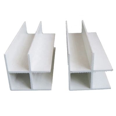 Glad glasvezel plastic hoek lichtgewicht en aangepaste lengte voor perfecte hoeken