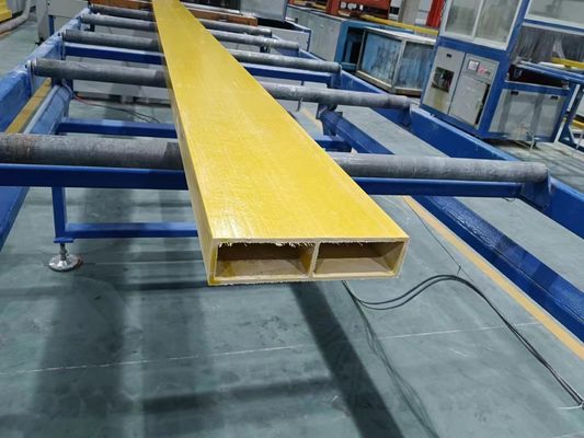 Glanzige 6m Span GRP FRP Plastic Purlin voor dakpaneel ondersteuningsraam Hoog laadvermogen