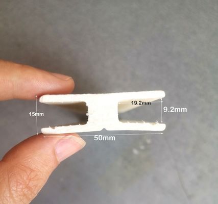 Gezamenlijk profiel van glasvezel voor het samenvoegen van planken door middel van snijdienst en pultrusietechniek