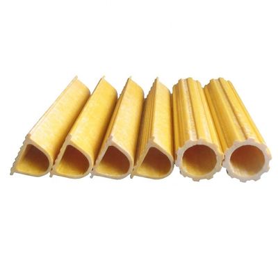 Snijdservice Pultruded FRP Tube Profiles Geavanceerde technologie voor anti-slip oppervlak