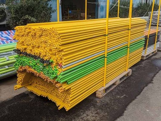 Techniek Pultrusion aangepast geïsoleerd FRP paal hek Post glasvezel buis voor hek