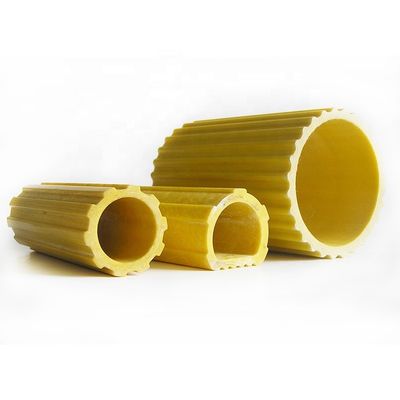Techniek Pultruded FRP Gear Tube High Strength Glass Fiber Tube voor niet-glijbare trappen