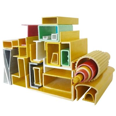 FRP glasvezelcompositprofielen voor industrieel aangepaste kleuren en duurzaam ontwerp
