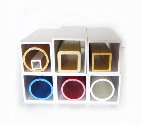 30 mm 38 mm 44 mm 50 mm Pultruded GFRP FRP Square Pipe Robuuste en duurzame structuren