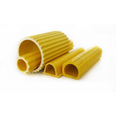 Op maat gemaakte kleuren High Load Capacity Gear en D-type FRP Pultruded Tube Ideaal voor FRP Stap Ladder Stages