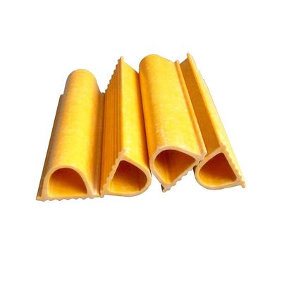 Op maat gemaakte kleuren High Load Capacity Gear en D-type FRP Pultruded Tube Ideaal voor FRP Stap Ladder Stages