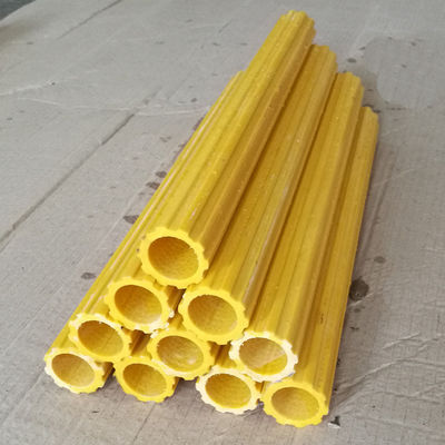 Op maat gemaakte kleuren High Load Capacity Gear en D-type FRP Pultruded Tube Ideaal voor FRP Stap Ladder Stages