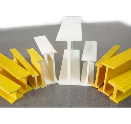 Glanzige FRP-compositieprofielen voor corrosiebestendige hoek/kanaal/I-balk/buis/staaf/staaf