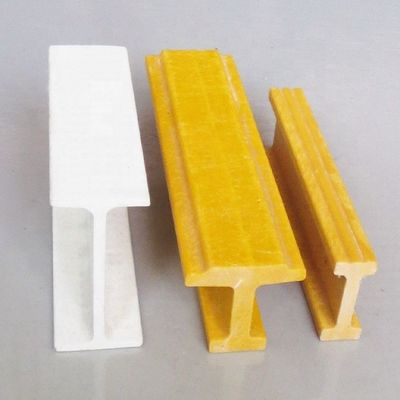 Soepel 25mm 38mm 50mm 110mm Structurele glasvezel composiet I balk FRP I staafprofielen