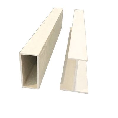 Glanz oppervlak Pultruded FRP Structural Support Beams voor corrosiebestendige ontwerpen