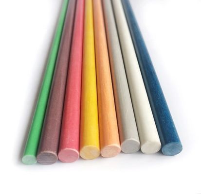 10mm 11mm 12mm 16mm 18mm 25mm Pultruded Composite Rod voor structuren ondersteuning