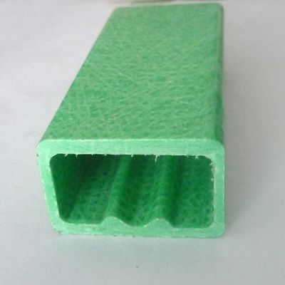 Hoge sterkte FRP Pultruded Composite Plastic Rectangular Tube Groottelijst voor structuren