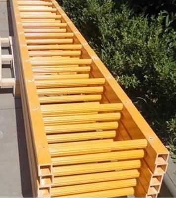 UV-beschermde glasvezelversterkte pultrusieladder en handrailbuis met glad oppervlak