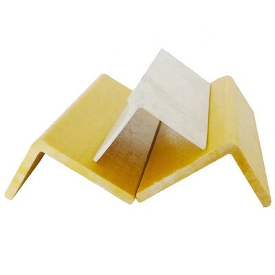 Hoge sterkte Pultruded FRP glasvezel hoekbalk 20mm-150mm met behulp van aangepaste kleuren