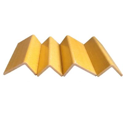 Hoge sterkte Pultruded FRP glasvezel hoekbalk 20mm-150mm met behulp van aangepaste kleuren