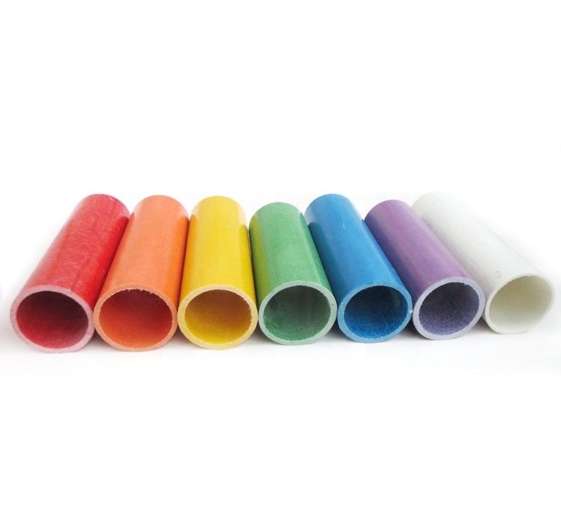Glanzige 25 mm, 30 mm, 40 mm, 50 mm FRP-poolen met een diameter van 25 mm, bestemd voor structuren in corrosieomgeving