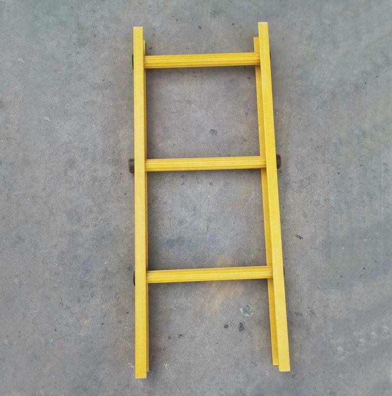 Type 1   250 lbs Gewichtscapaciteit Elektrisch Geïsoleerd GRP FRP Glasvezel Rechte Ladder