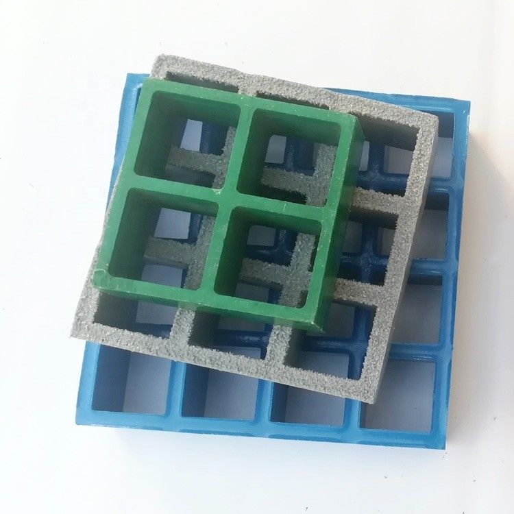 Anti-slip oppervlak glasvezel vloerrooster met anti-corrosie functie voor de stoeprand