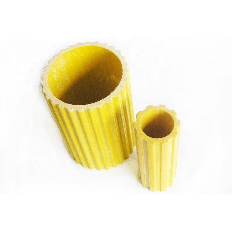 Techniek Pultruded FRP Gear Tube High Strength Glass Fiber Tube voor niet-glijbare trappen