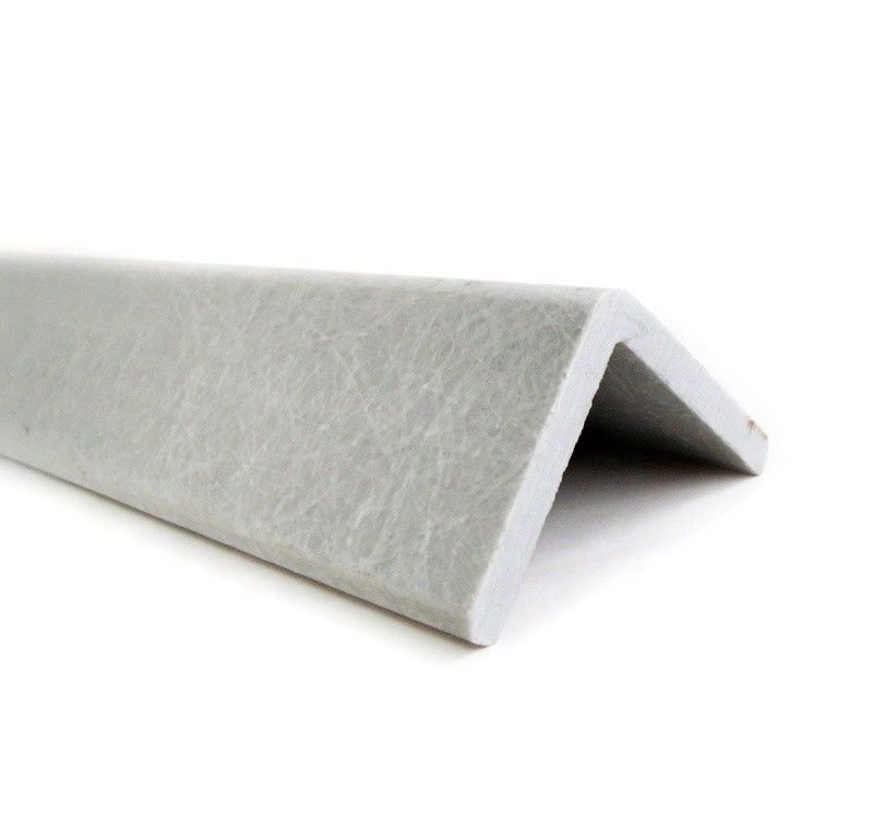 UV-bescherming Pultrured Composite Fiberglass Angle Bar 20mm 30mm 40mm 60mm 76mm Grootte